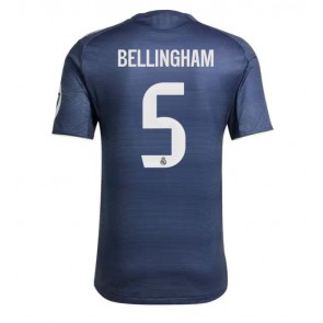 Real Madrid Jude Bellingham #5 Udebanetrøje 2025-26 Kortærmet